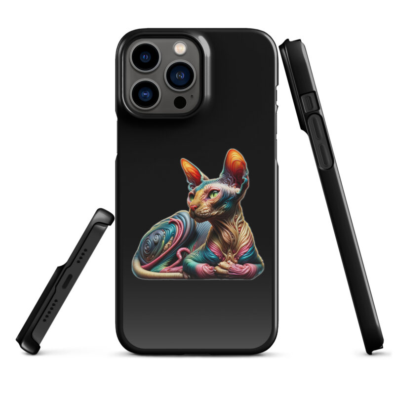 Psychedelische Sphinxkatze Snapcase iPhone®-Hülle – Accessoires – klamottn.de