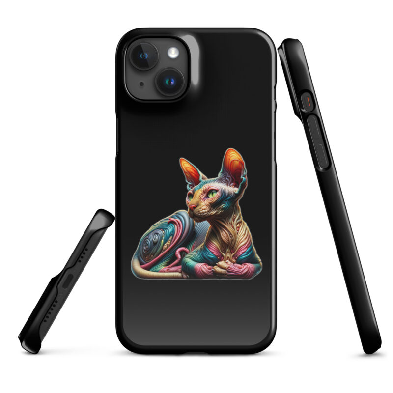 Psychedelische Sphinxkatze Snapcase iPhone®-Hülle – Accessoires – klamottn.de