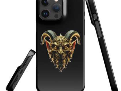 Goldener Dämonkopf Snapcase iPhone®-Hülle – Accessoires – klamottn.de Goldener Dämonkopf Snapcase iPhone®-Hülle – Accessoires – klamottn.de