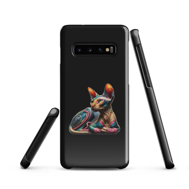Psychedelische Sphinxkatze Snapcase Samsung®-Hülle