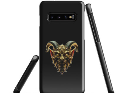 Goldener Dämonkopf Snapcase Samsung®-Hülle – Accessoires – klamottn.de Goldener Dämonkopf Snapcase Samsung®-Hülle – Accessoires – klamottn.de