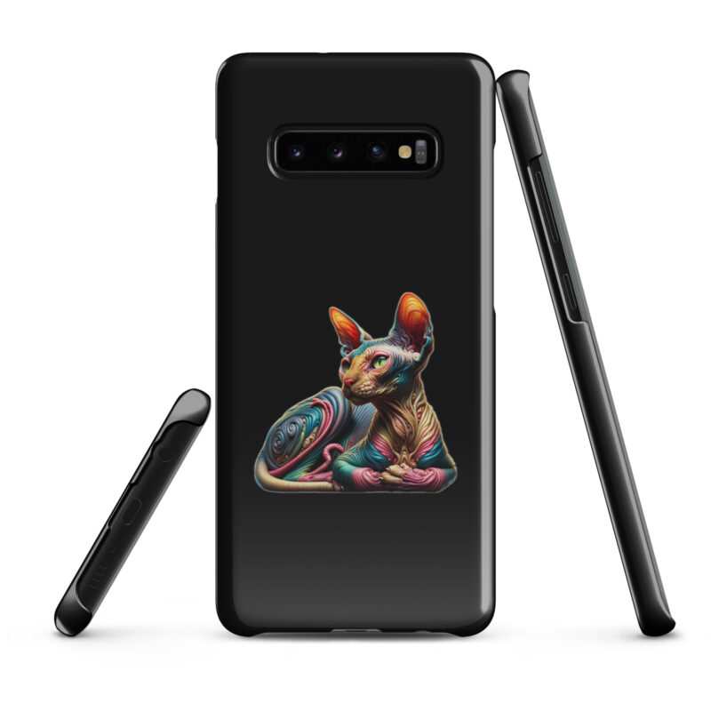 Psychedelische Sphinxkatze Snapcase Samsung®-Hülle