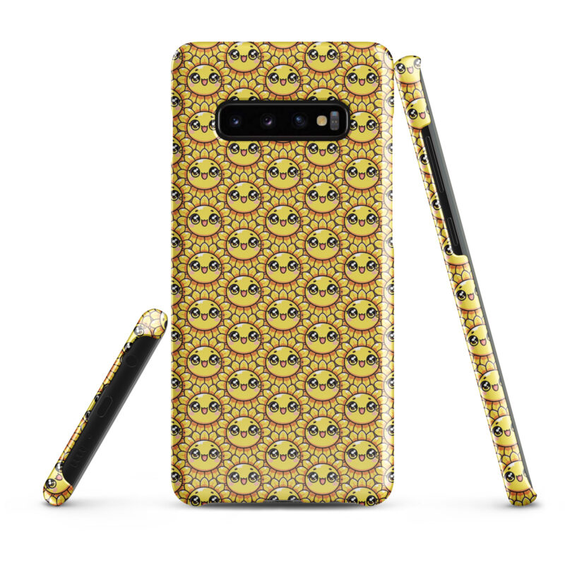 Kawaii sunflower with large glub shows Snapcase Samsung® cover
