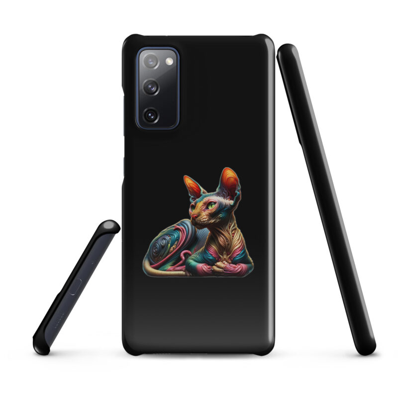 Psychedelische Sphinxkatze Snapcase Samsung®-Hülle
