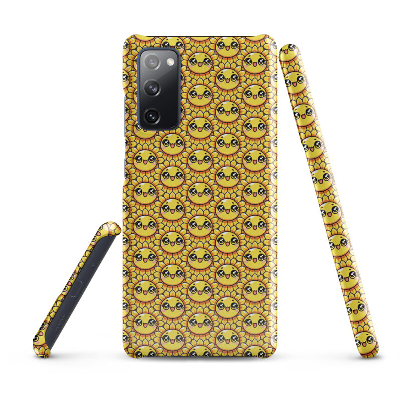 Kawaii sunflower with large glub shows Snapcase Samsung® cover