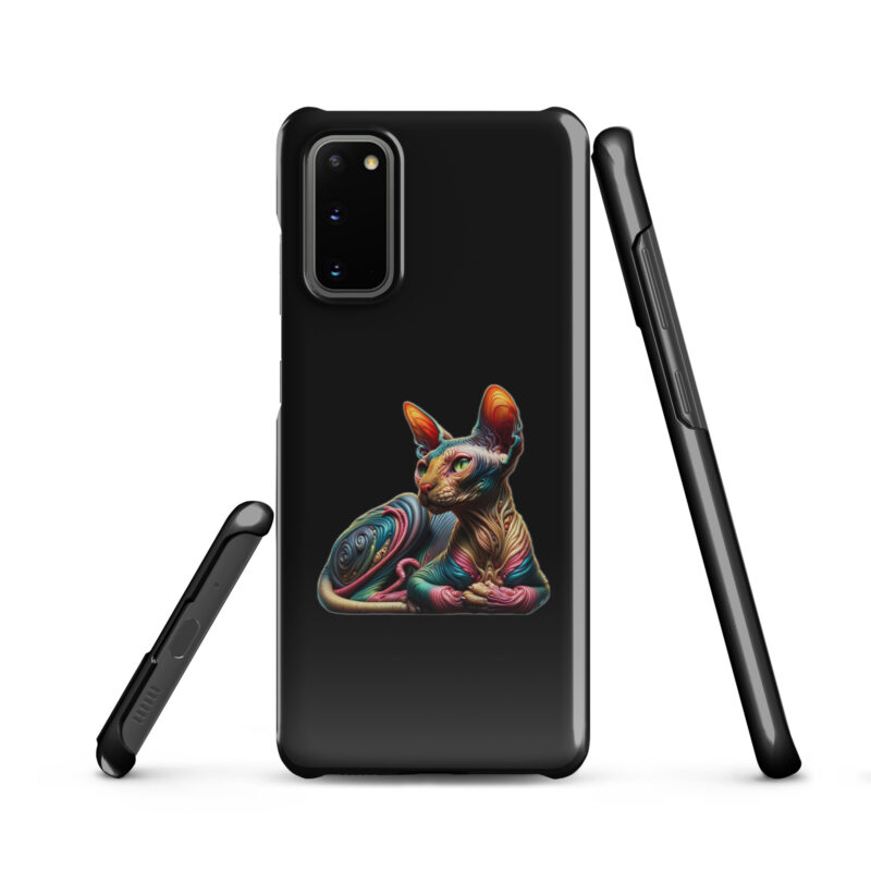 Psychedelische Sphinxkatze Snapcase Samsung®-Hülle