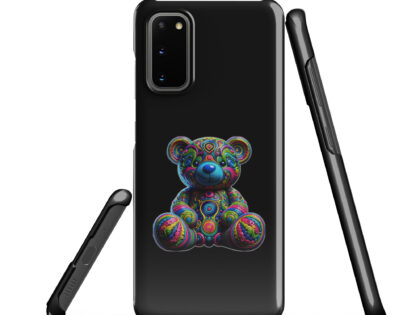 Bunter Psychedelic-Teddy Snapcase Samsung®-Hülle – Accessoires – klamottn.de