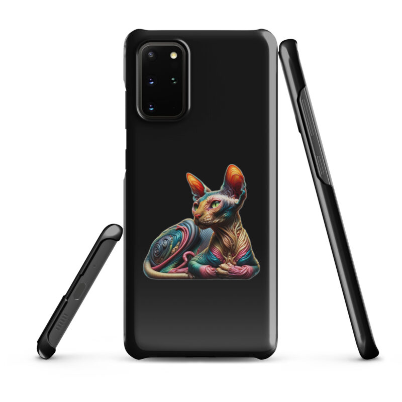 Psychedelische Sphinxkatze Snapcase Samsung®-Hülle