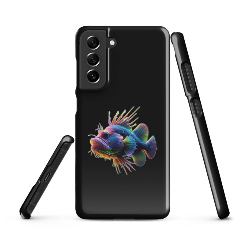 Neon-Stachel-Fisch Snapcase Samsung®-Hülle – Accessoires – klamottn.de