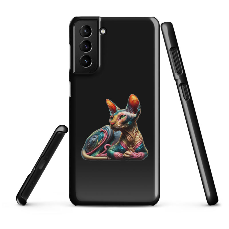Psychedelische Sphinxkatze Snapcase Samsung®-Hülle