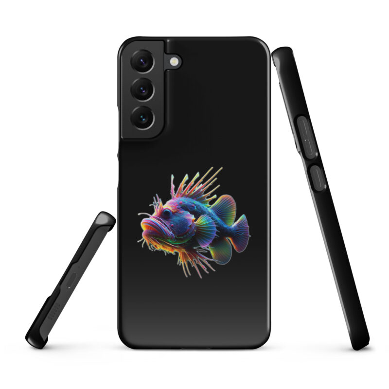 Neon-Stachel-Fisch Snapcase Samsung®-Hülle – Accessoires – klamottn.de