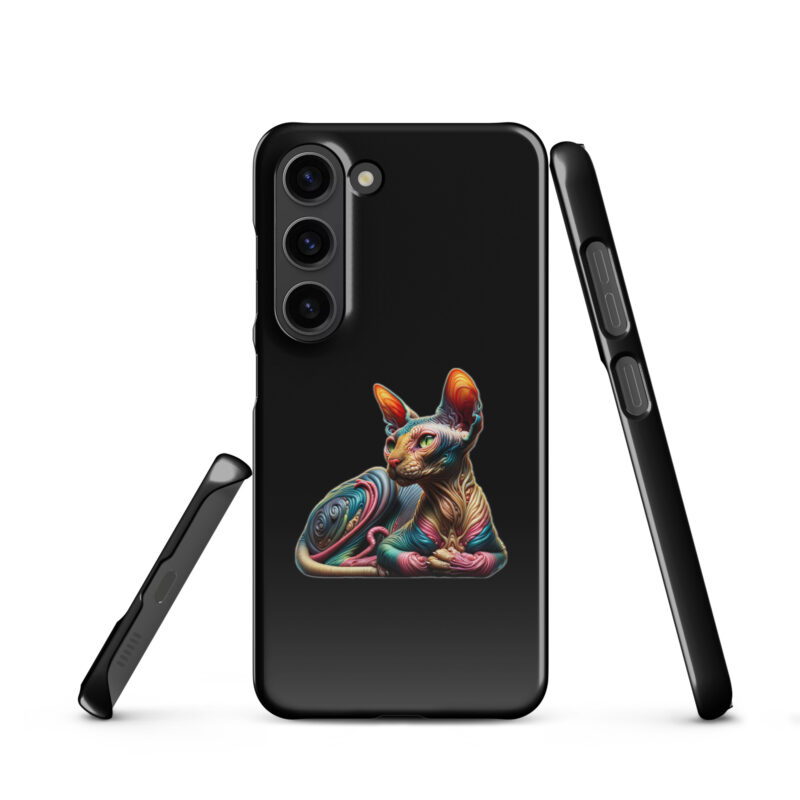 Psychedelische Sphinxkatze Snapcase Samsung®-Hülle