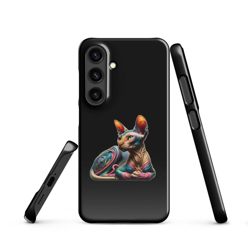 Psychedelische Sphinxkatze Snapcase Samsung®-Hülle