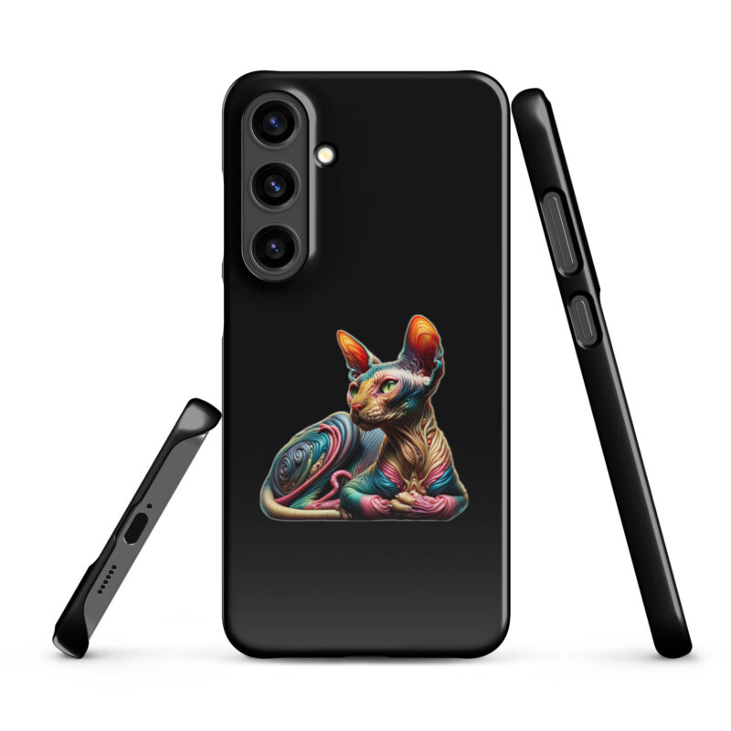 Psychedelische Sphinxkatze Snapcase Samsung®-Hülle