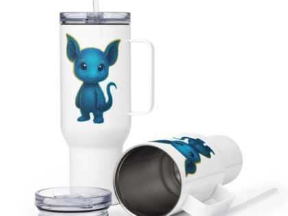 Digitaler Sternenfreund Reisebecher mit Griff – Accessoires – klamottn.de Digitaler Sternenfreund Reisebecher mit Griff – Accessoires – klamottn.de