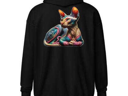 Psychedelische Sphinxkatze Unisex-Zip-Hoodie – Zip Hoodies – klamottn.de Psychedelische Sphinxkatze Unisex-Zip-Hoodie – Zip Hoodies – klamottn.de