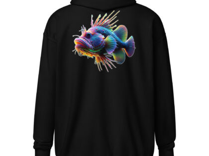 Neon-Stachel-Fisch Unisex-Zip-Hoodie – Zip Hoodies – klamottn.de Neon-Stachel-Fisch Unisex-Zip-Hoodie – Zip Hoodies – klamottn.de