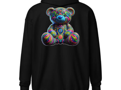 Bunter Psychedelic-Teddy Unisex-Zip-Hoodie – Zip Hoodies – klamottn.de Bunter Psychedelic-Teddy Unisex-Zip-Hoodie – Zip Hoodies – klamottn.de
