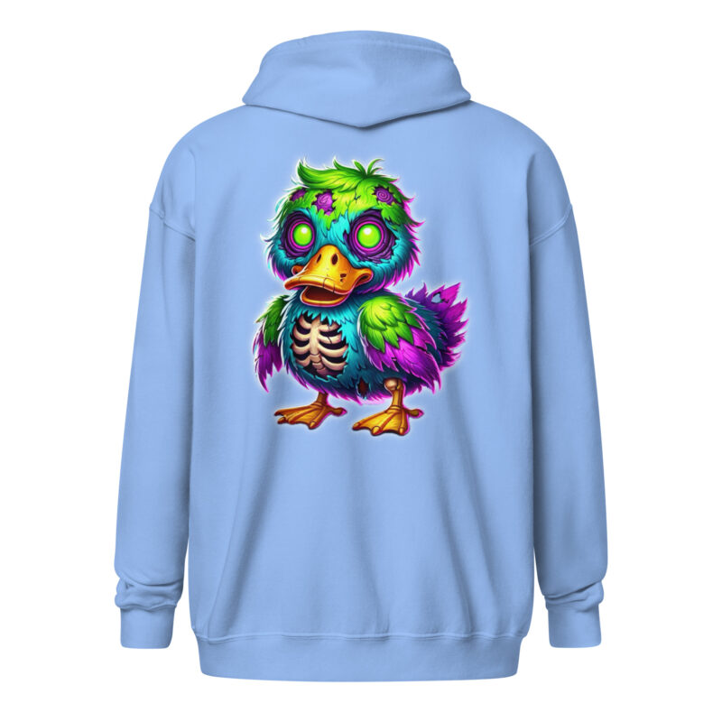 Zombie-Ente Unisex-Zip-Hoodie