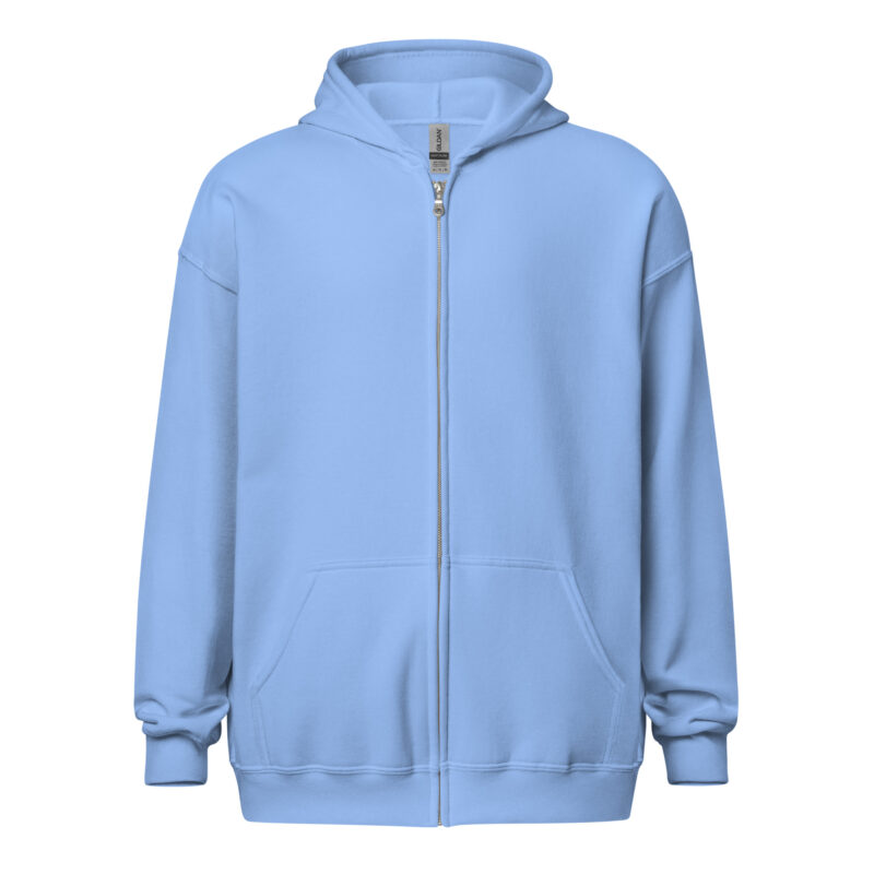 Majestät des Sturms Unisex-Zip-Hoodie