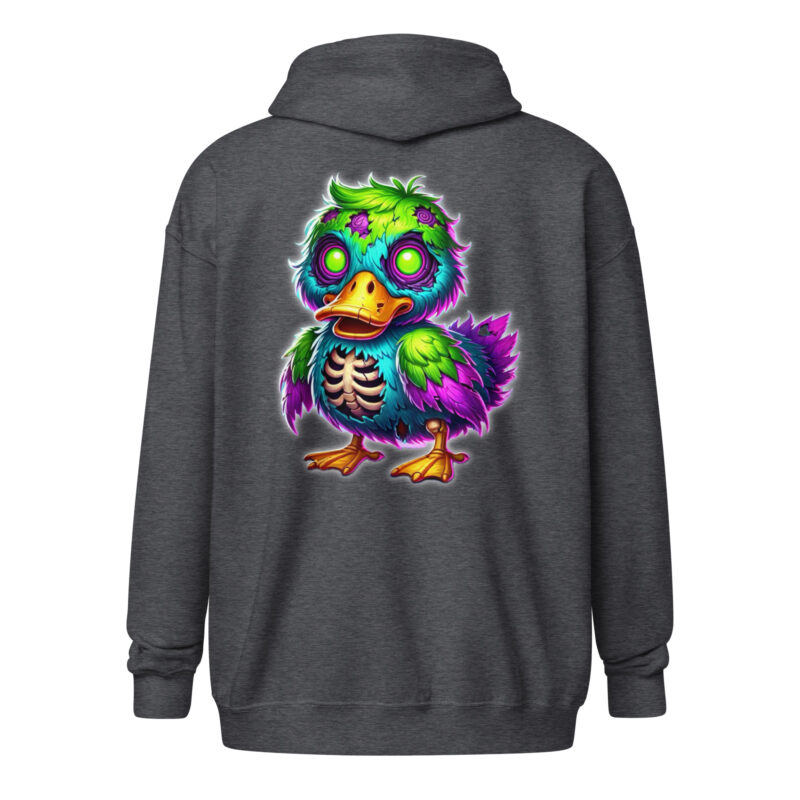 Zombie-Ente Unisex-Zip-Hoodie