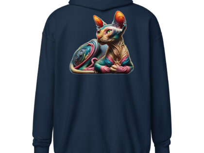 Psychedelische Sphinxkatze Unisex-Zip-Hoodie – Zip Hoodies – klamottn.de Psychedelische Sphinxkatze Unisex-Zip-Hoodie – Zip Hoodies – klamottn.de
