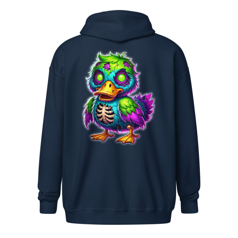 Zombie-Ente Unisex-Zip-Hoodie