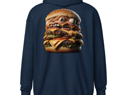 Verrückter Monster-Burger Unisex-Zip-Hoodie – Zip Hoodies – klamottn.de Verrückter Monster-Burger Unisex-Zip-Hoodie – Zip Hoodies – klamottn.de