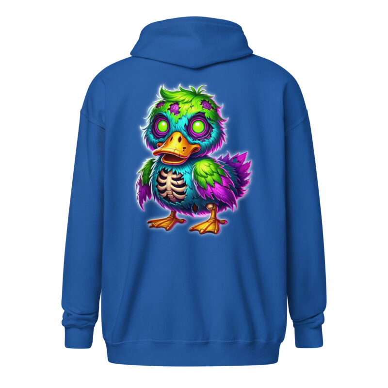 Zombie-Ente Unisex-Zip-Hoodie