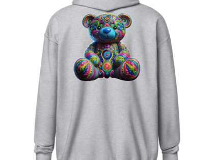 Bunter Psychedelic-Teddy Unisex-Zip-Hoodie – Zip Hoodies – klamottn.de Bunter Psychedelic-Teddy Unisex-Zip-Hoodie – Zip Hoodies – klamottn.de