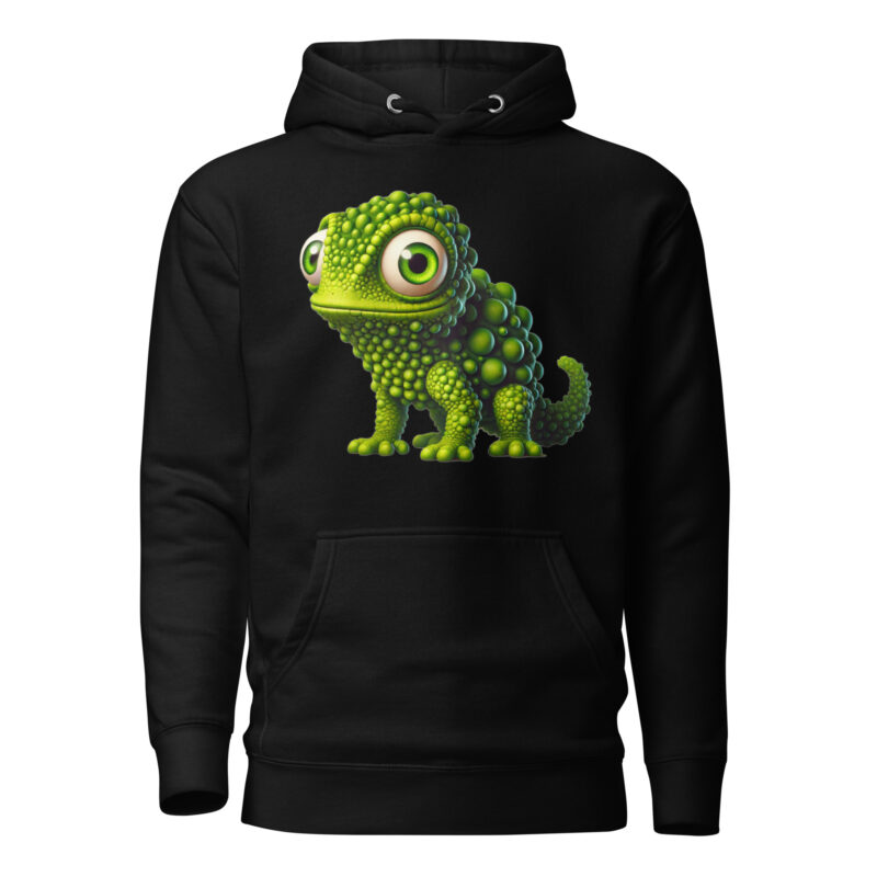 Knubbel-Kröti mit Kulleraugen Unisex-Hoodie