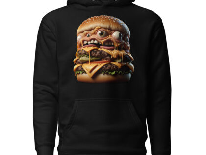 Verrückter Monster-Burger Unisex-Hoodie – Hoodies – klamottn.de Verrückter Monster-Burger Unisex-Hoodie – Hoodies – klamottn.de