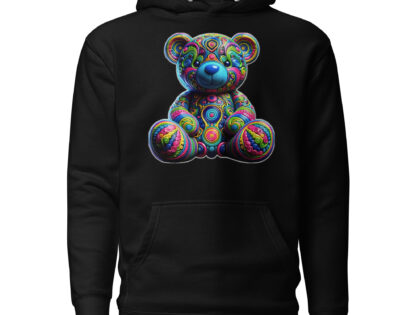 Bunter Psychedelic-Teddy Unisex-Hoodie – Hoodies – klamottn.de Bunter Psychedelic-Teddy Unisex-Hoodie – Hoodies – klamottn.de