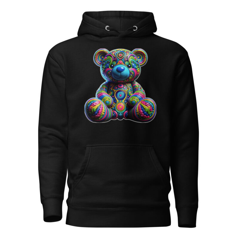 Bunter Psychedelic-Teddy Unisex-Hoodie