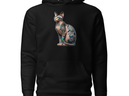 Majestätische Sphynx-Katze Unisex-Kapuzenpullover – Hoodies – klamottn.de Majestätische Sphynx-Katze Unisex-Kapuzenpullover – Hoodies – klamottn.de