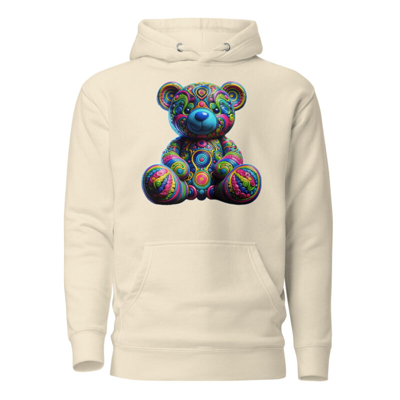 Bunter Psychedelic-Teddy Unisex-Hoodie