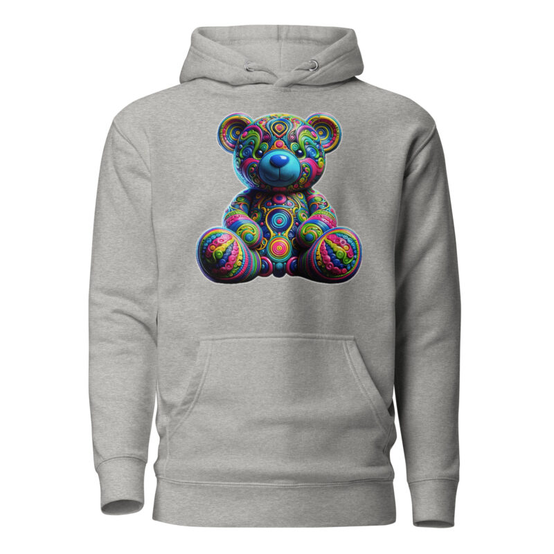 Bunter Psychedelic-Teddy Unisex-Hoodie