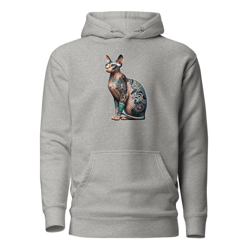Majestätische Sphynx-Katze Unisex-Kapuzenpullover
