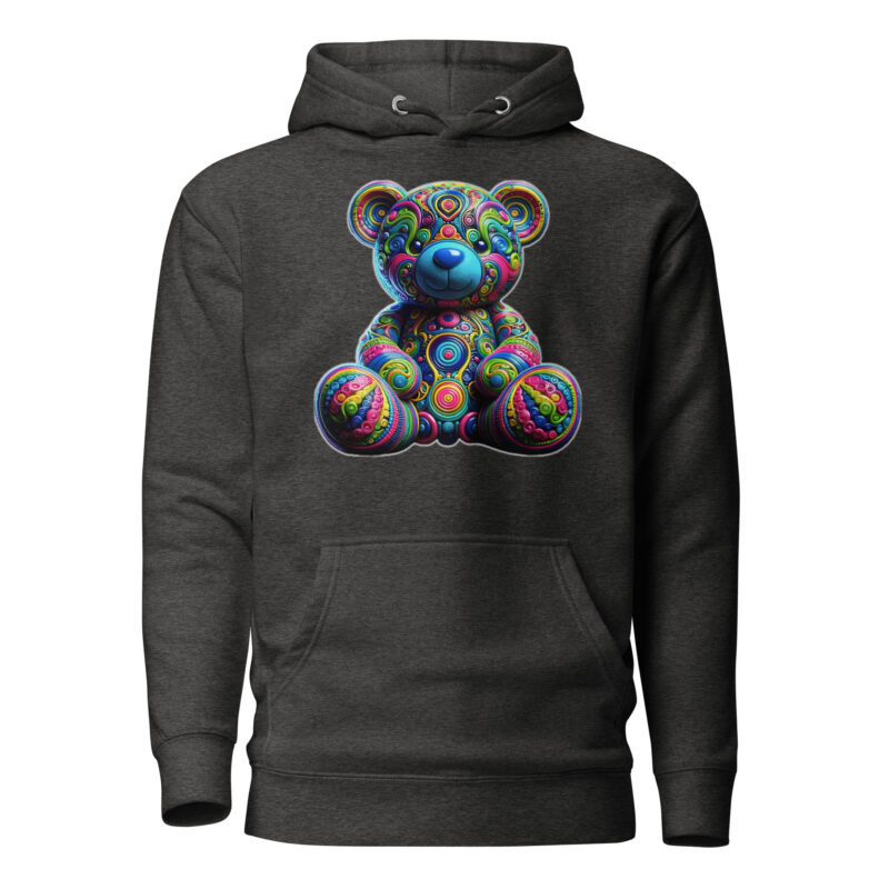 Bunter Psychedelic-Teddy Unisex-Hoodie