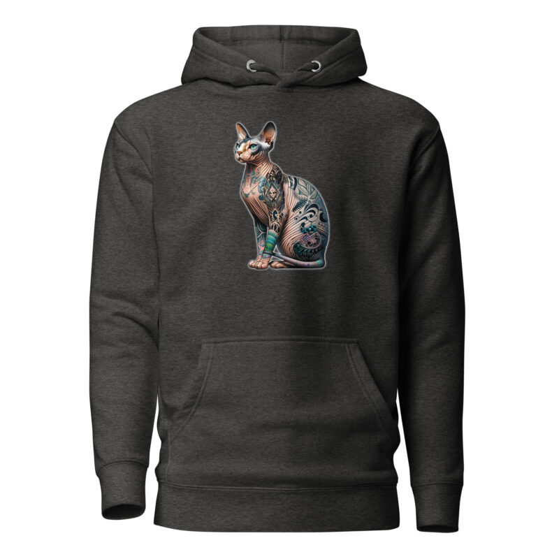 Majestätische Sphynx-Katze Unisex-Kapuzenpullover