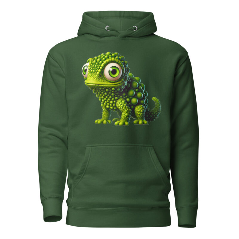 Knubbel-Kröti mit Kulleraugen Unisex-Hoodie