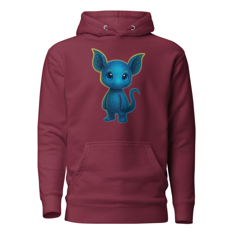 Digitaler Sternenfreund Unisex-Hoodie