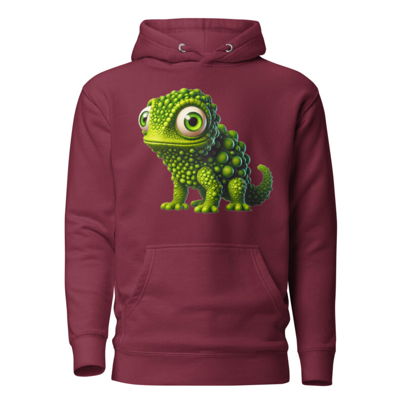 Knubbel-Kröti mit Kulleraugen Unisex-Hoodie