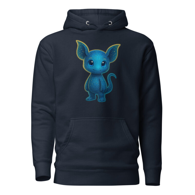 Digitaler Sternenfreund Unisex-Hoodie