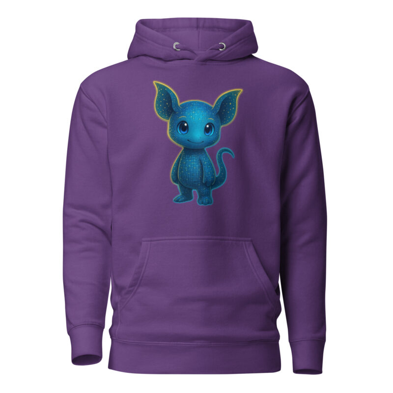 Digitaler Sternenfreund Unisex-Hoodie