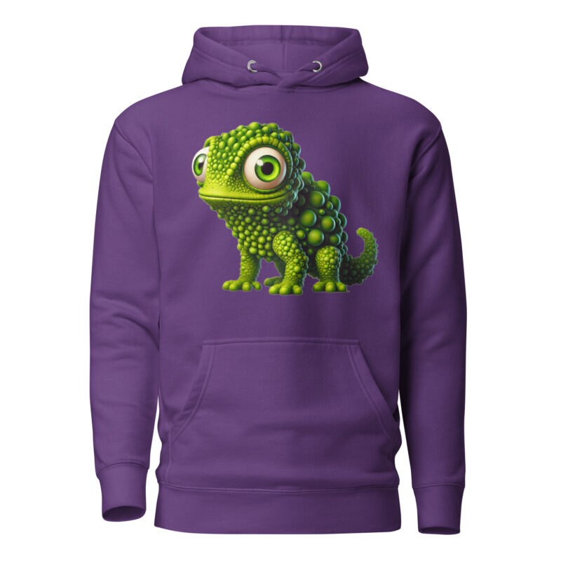 Knubbel-Kröti mit Kulleraugen Unisex-Hoodie