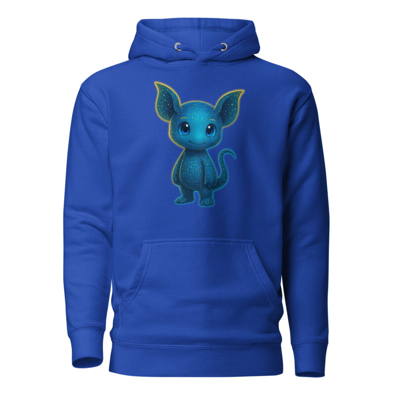 Digitaler Sternenfreund Unisex-Hoodie