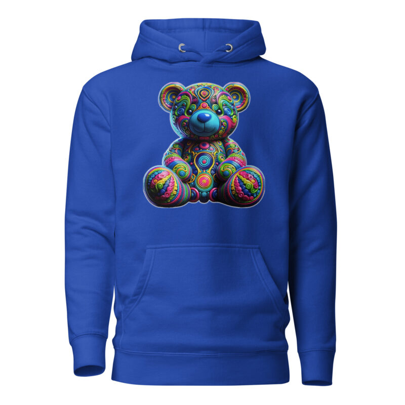 Bunter Psychedelic-Teddy Unisex-Hoodie