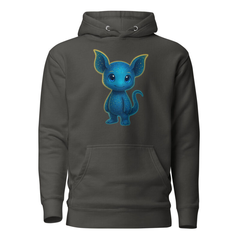 Digitaler Sternenfreund Unisex-Hoodie
