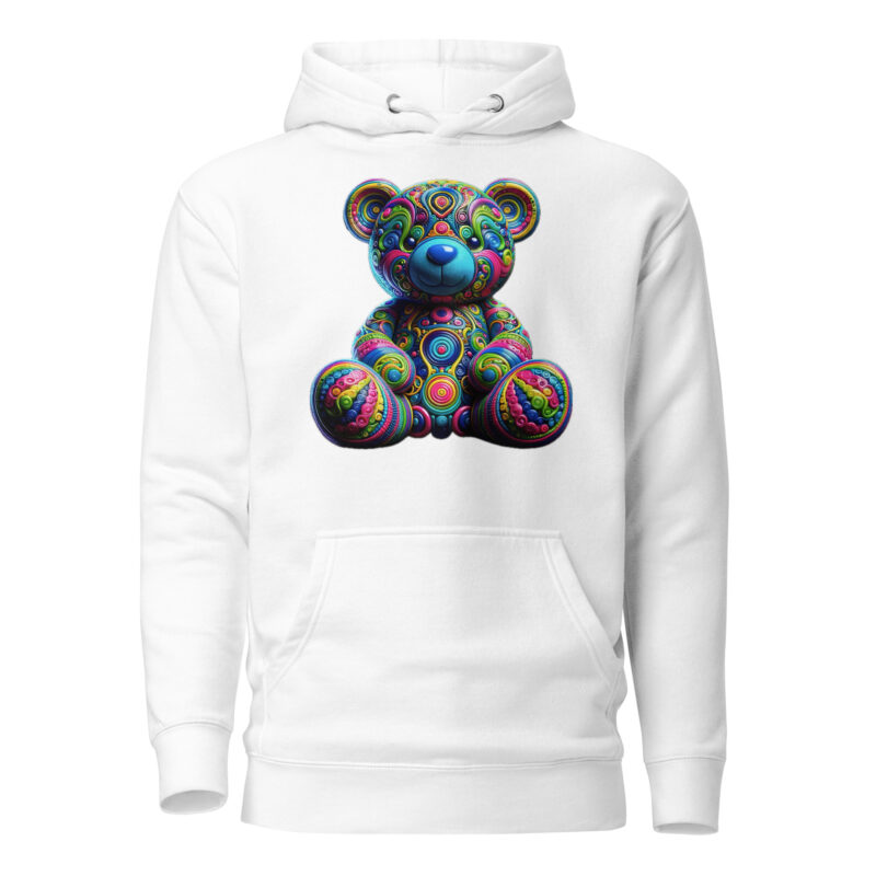 Bunter Psychedelic-Teddy Unisex-Hoodie